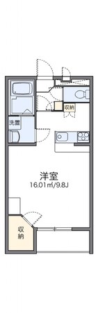 レオパレスヴェルドミール大和の物件間取画像